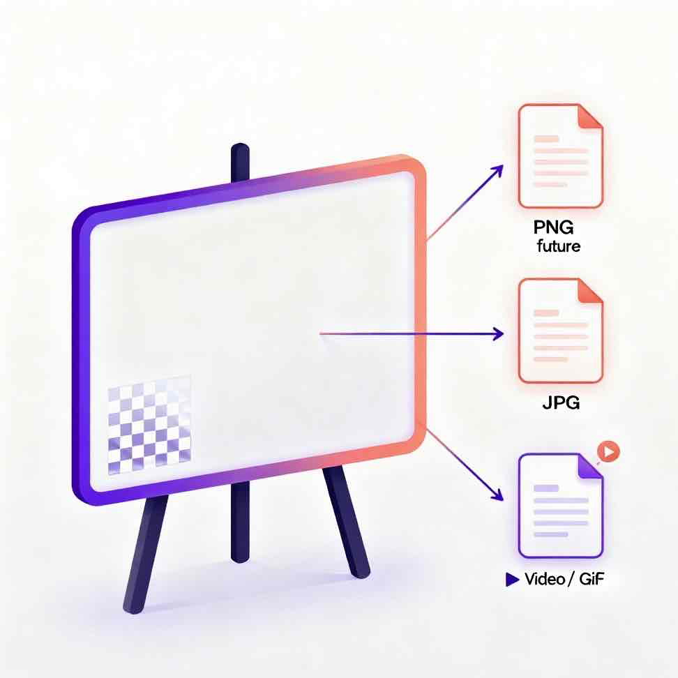 Comparison showing a high-definition image from SVG Spark's SVG to PNG conversion versus a blurry one from another tool